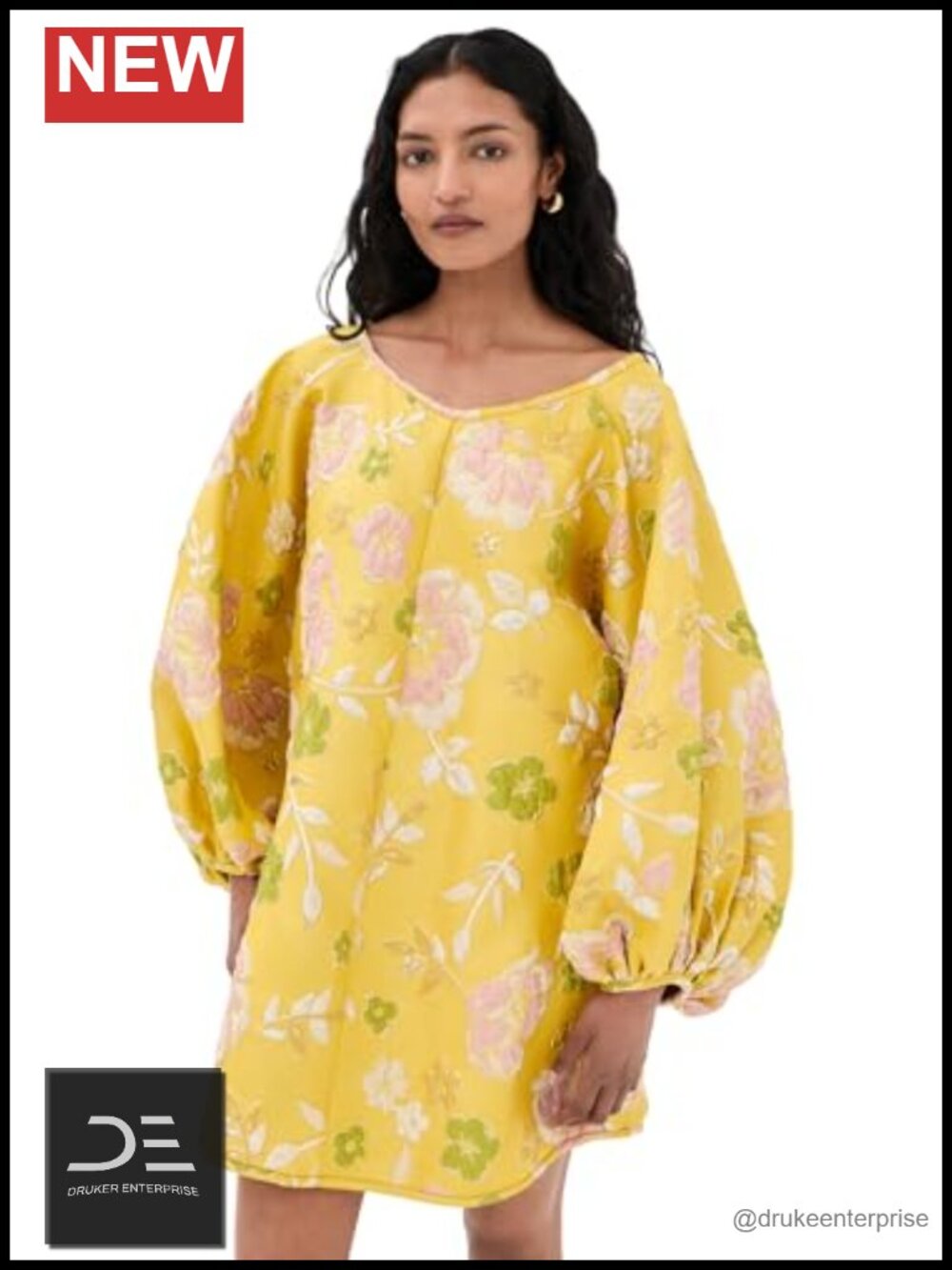 Arianne Elmy Good Luck Dress Brocade Mini Sheath